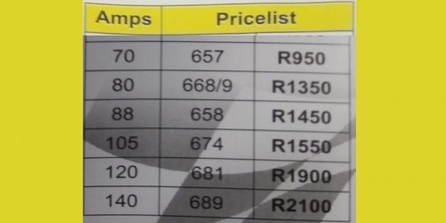 American Batteries Standerton