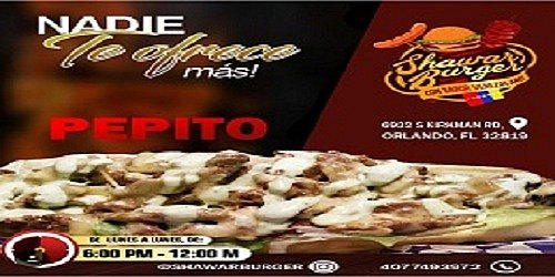 Shawar Burger Food Truck con sabor Venezolano en Orlando