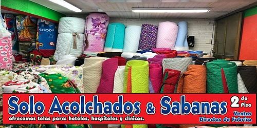 SOLO ACOLCHADOS Y SABANAS