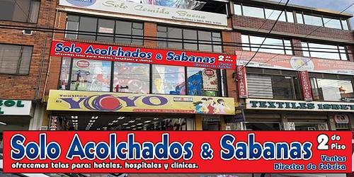 SOLO ACOLCHADOS Y SABANAS