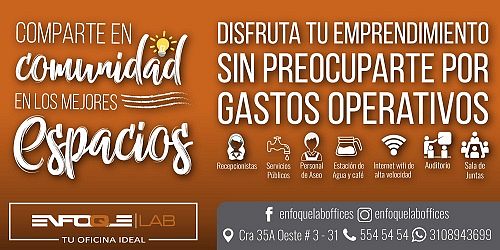 Alquiler Oficinas Virtuales-Estación de Trabajo-CoWorking