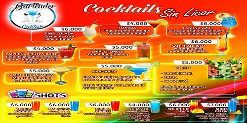 BARTENDER cocktails