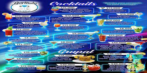 BARTENDER cocktails