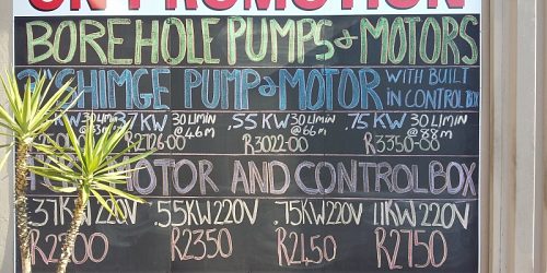 PEAK IRRIGATION, Welkom