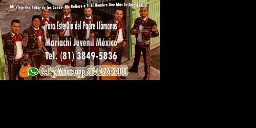 MARIACHI MARIACHIS EN MONTERREY NL ECONÓMICO BARATO SERENATA
