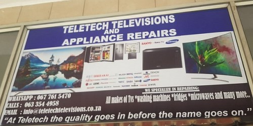Teletech Televisions And Appliance Repairs