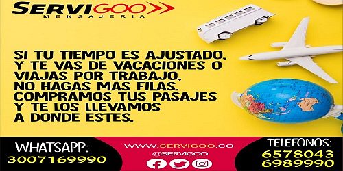 Mensajeria Bucaramanga Servigoo