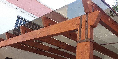 *Proyectos en Cristal y Aluminio* Domos de cristal templado